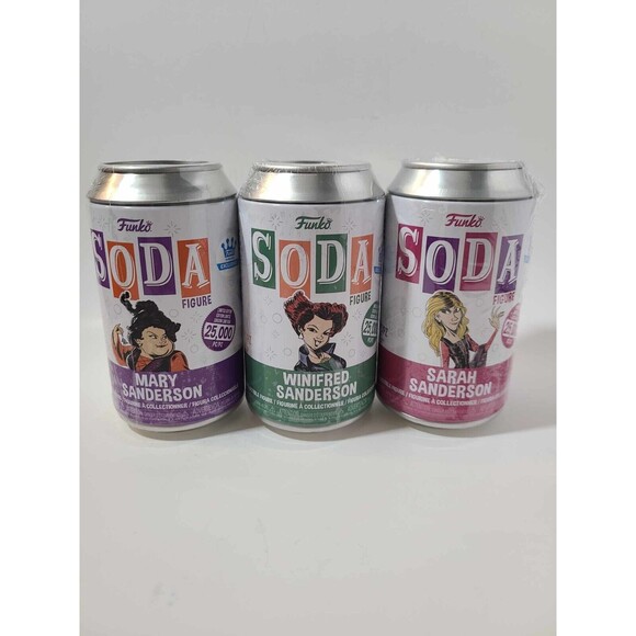 Funko Other - Funko Soda! Sanderson Sisters Hocus Pocus All 3 Available! Sealed New! Limited